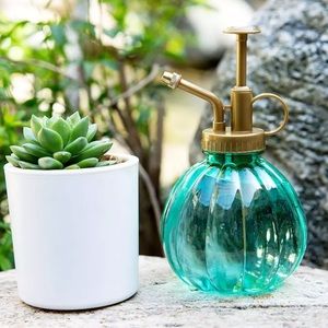 Pink Plant Mister Vintage Style Decorative Water Spray Plastic with Top pump